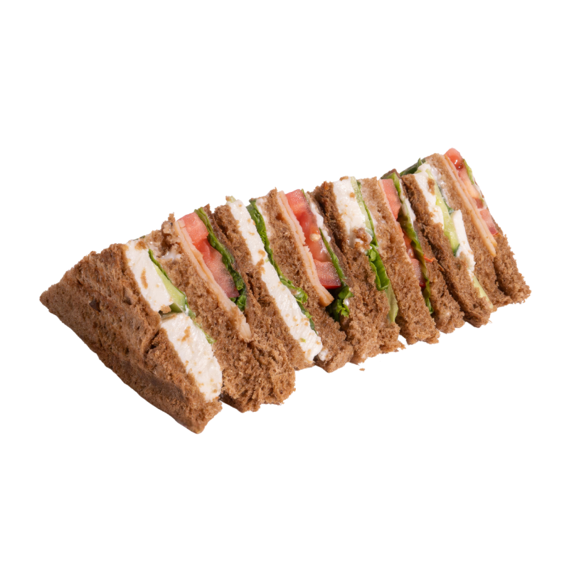 Feta Cheese And Turkey Sandwich