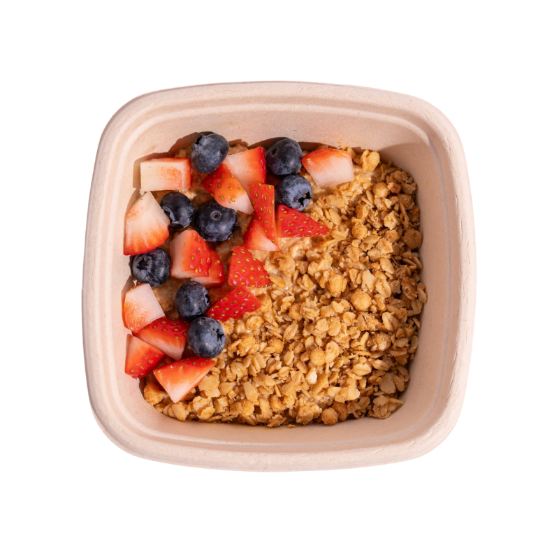 Fruit Oats With Granola