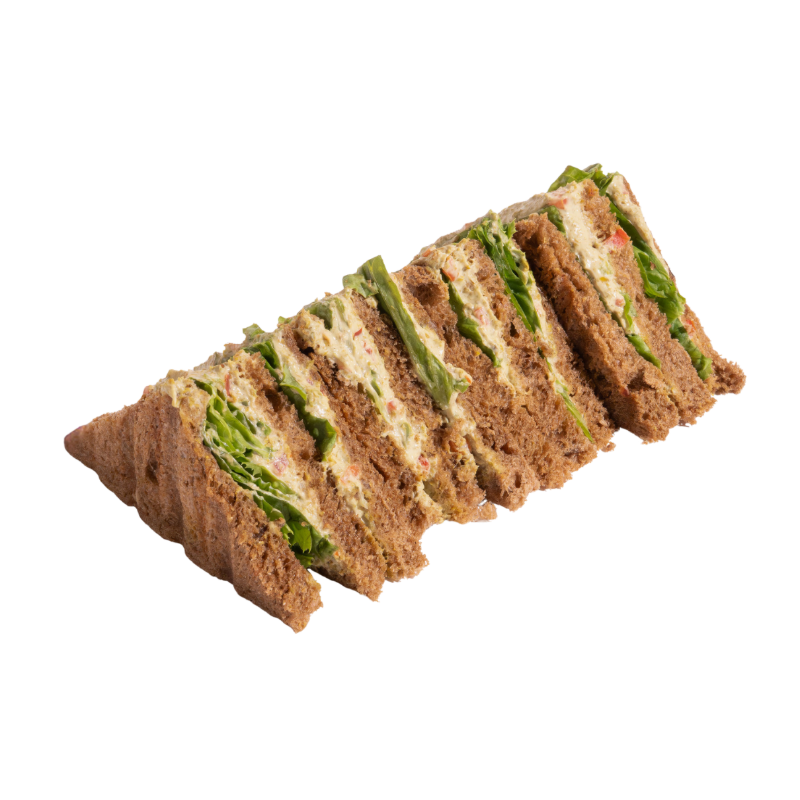 Labneh With Zaatar Sandwich