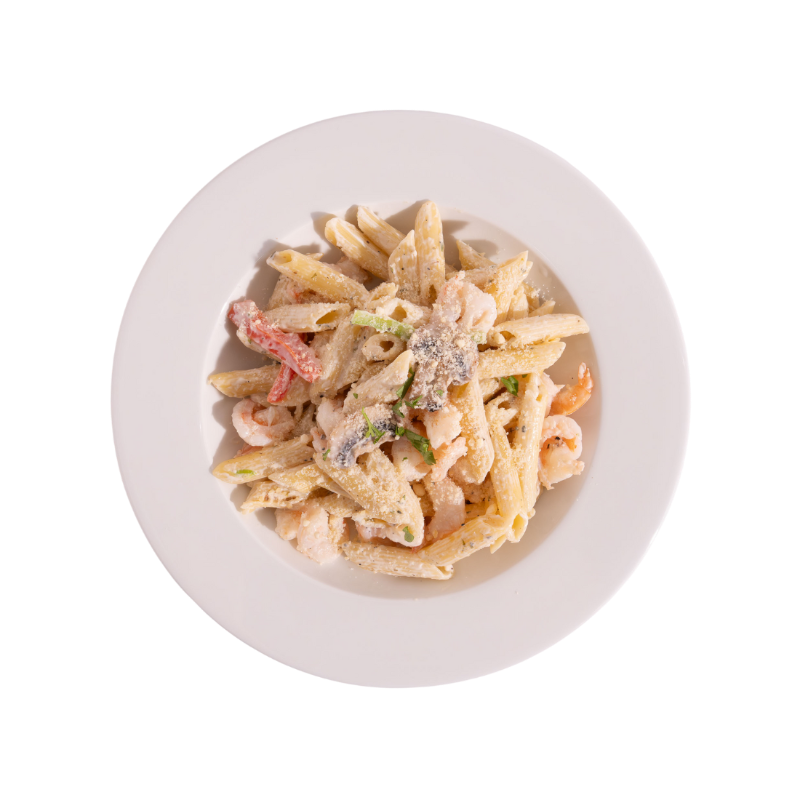 Alfredo Shrimp Pasta