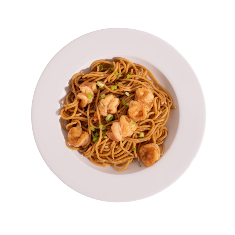 Spicy Prawns Garlic Spaghetti